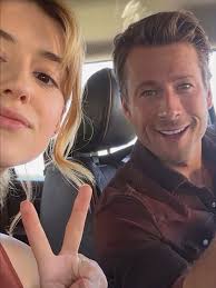 Glen Powell Facial Hair