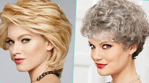 Surely, the hairstyle looks amazing with the multicolored glasses. Best Haircuts For Women Over 50 60 To 70 Hair Cuts Hairstyles For Women Over 50 60 70 Plus Youtube