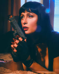 Serving Mia Wallace realness 🔥 #ThatsHot #PulpFiction