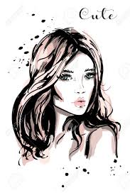 Hand Drawn Beautiful Young Woman With Long Hair Stylish Cute Royalty Free Cliparts Vectors And Stock Illustration Image 128843373 We may earn commission from the links on this page. hand drawn beautiful young woman with long hair stylish cute