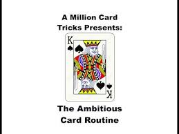 We did not find results for: The Ambitious Card Routine Intermediate Card Trick Tutorial Card Tricks Card Tricks Revealed Cards