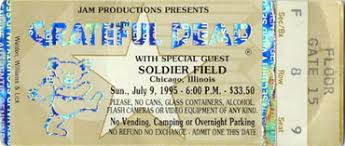 Grateful Dead 1995 07 09 Soldier Field Chicago Il Usa
