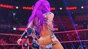 Sasha banks nip slip