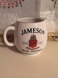 Vtg Jameson Irish Whiskey Pub Jug Pitcher Advertising Bar Ware Ebay Jameson Irish Whiskey Irish Whiskey Whiskey