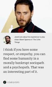 Jared joseph leto is an american actor, singer, songwriter, and director. Jared Leto Quotes And Sayings Citatis