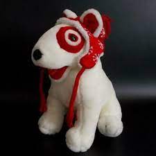Target Bullseye Dog Plush The Inn Thing Holiday Stuffed Animal With Hat 14 Pet Holiday Plush Bullseye