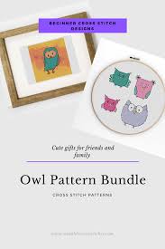 It would be nice if i could transfer this into a cross stitch embroidery pattern. Naughts Cross Stitches Owl Cross Stitch Pattern Collection