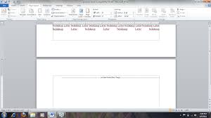 File word anda dikonversi sampai tampak sama dengan yang terlihat di software office anda. Ms Office Word 2010 Cara Membuat No Halaman Berbeda Pada Sebuah Dokumen Yahuuu