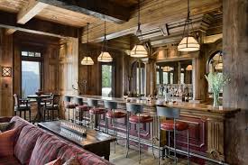 Start with dark wood shelving, a clean bar top with a unique texture, and comfortable stools. 58 Exquisite Home Bar Designs Built For Entertaining