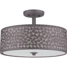 Shop Quoizel Carolyn Kinder Confetti Large Semi Flush Mount Light Overstock 11766842