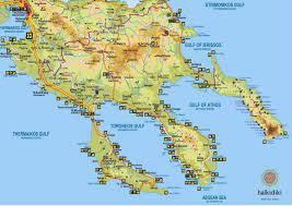 Harta grecia include mai multe sute de insule care fac parte din teritoriul greciei si sunt dispuse in marea ionica si marea egee. Harta Harta Greciei Cu Insule In Romana