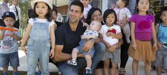 By helping children, we believe we are changing humanity for the better. Novak Djokovic Foundation Charitystars