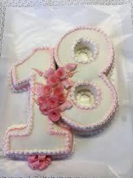 Torta A Forma Di Numero 18 Per Il Compleanno Idee Torta Di Compleanno Torte Di Compleanno Numero Torte Di Compleanno