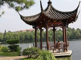 Chinese Gazebo Gazebo Asian Lamps Outdoor Rooms