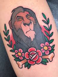 People have different reasons to get inked with a lion tattoo. Tattoo Uploaded By Aari Ylinen Scar From Disneys Lion King 775590 Tattoodo