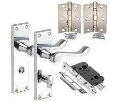 4.4 out of 5 stars 144. Scroll Lever Bathroom Door Handle Packs With Thumb Turn Handle King Uk