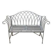 Check spelling or type a new query. Wrought Iron Garden Bench In Grey Savvysurf Co Uk