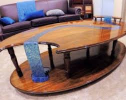 Coffee Table On Etsy A Global Handmade And Vintage Marketplace Resin Furniture Wood Resin Table Wood Table Design