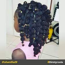 Hair Puff Balls Hairstyle For Little Black Girls Ball Hairstyles Hair Puff Little Black Girls Braids