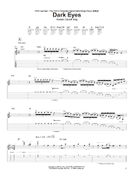 Looked at me with those bedroom eyes dm7 d#maj7 i broke into my come here smile dm7 d#maj7 she looked at me with those bedroom eyes dm7 f i reached over and turned out the light dm7 d#maj7 she looked at me with those bedroom eyes dm7 d#maj7. Les Paul Dark Eyes Sheet Music Pdf Notes Chords Jazz Score Guitar Tab Download Printable Sku 26277