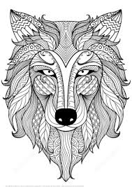 Kostenlose ausmalbilder howleen wolf zum herunterladen oder drucken für kinder. Wolf Zentangle Coloring Page Free Printable Coloring Pages Animal Coloring Pages Animal Coloring Books Mandala Coloring