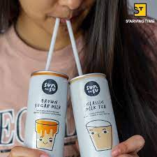 7 11 Thailand Has Canned Brown Sugar Milk And Milk Tea