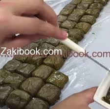 طريقة لف ورق العنب السريعة زاكي arabian food foodie recipes food receipes