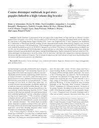 From routine wellness checks to specialty services, we are. Pdf Canine Distemper Outbreak In Pet Store Puppies Linked To A High Volume Dog Breeder