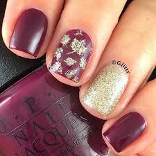 Image De Autumn Bordeaux And Beautiful Thanksgiving Nail Art Thanksgiving Nails Nails