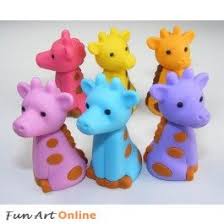 Iwako Zoo Animals Giraffe Japanese Erasers Erasers Giraffe Cool Erasers