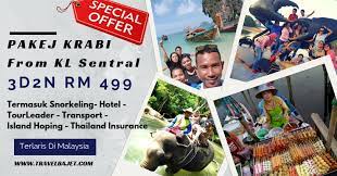 Kos minyak keseluruhan sebanyak rm200 sahaja. Pakej Travel Bajet Pakej Krabi Dari Kuala Lumpur