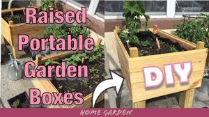 Click to add item 36 x 36 steel raised garden bed to the compare list. Diy Raised Portable Garden Bed Planter Boxes Home Garden Plant Tour Youtube
