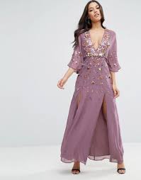 Asos Embellished Kimono Sleeve Maxi Dress Embellished Kimono Maxi Dress Maxi Dress Evening