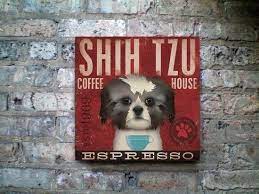 Shih Tzu Dog Coffee Company Small Dog Roast Original Graphic Etsy Shih Tzu Dog Shih Tzu Shih Tzu Puppy