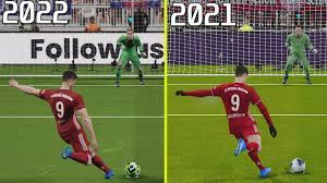 Pes 2021 Vs New Football Game Pes 2022 Ps5 Early Graphics Comparison Youtube
