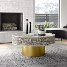 Combining the best of modern and scandinavian styles, the arlo coffee table is made of wood and features flared legs, an open lower shelf, and a there's something really charming about a basic round coffee table and this modular option from floyd fits the bill. Guidi Coffee Table Reviews Allmodern