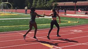 An acceleration zone may be used in relay races where the incomingcompetitor is running legs of 200 meters (220 yards) or less in the assigned lane.when this is permitted, competitors electing to use this option shall be positionedentirely within the limits of the acceleration and exchange zones. Track And Field Coaching Education
