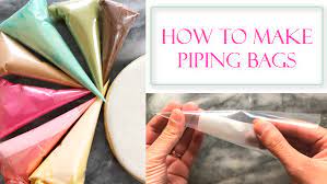 How To Make Easy Piping Bags With Freezer Bags For You Icing Needs Very Simple And Easy Tutorial Cake D How To Make Piping Diy Icing Bag Icing Piping Bag Diy
