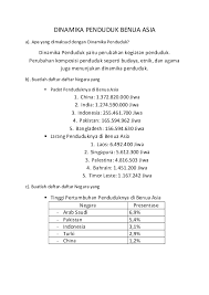 Doc Dinamika Penduduk Benua Asia Amerika Eropa Australia Afrika Akashi Kein Academia Edu