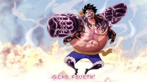 Luffy gear 4 boundman in an updated version, which is selected from the powerful posture of fighting against doflamingo in one piece manga, and the visual impact is very good. In One Piece What Luffy Learn A Higher Power Then Just Gear 4 Bounce Man Snake Man And Tank Man Quora