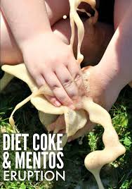 Try The Classic Mentos And Diet Coke Experiment How Do You Get A Bigger Eruption Does The Type Of Soda Matter Find Out Here Diet Coke Coke Gum Drops