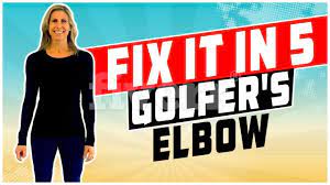 For the purpose of this post, we will define these conditions as tendonitis on either sides of the elbow, usually. Fix It In 5 Golfer S Elbow Youtube