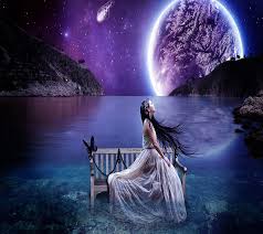 Enjoy our curated selection of 191 sad wallpapers and background images. Moon Girl Alone Beauty Cute Love Lovely Night Waiting Hd Wallpaper Peakpx