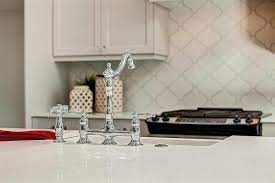 Maybe you would like to learn more about one of these? Kitchen With Arabesque Backsplash Transitional Kitchen