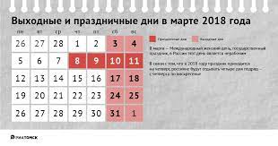 Сначала мы будем отдыхать с 1 по 3 мая по случаю праздника весны и. Kak Otdyhaem Na 8 Marta 2018 Vyhodnye Dni V Marte Ria Tomsk