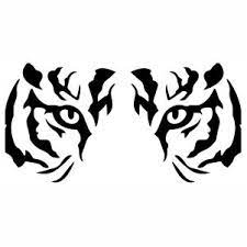 Boho Lion Vector File Tiger Silhouette Tribal Tiger Lion Silhouette