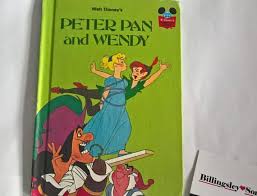 Walt Disney Peter Pan Wendy Book Excellent Etsy Peter Pan Disney Walt Disney Rare Books