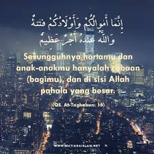 Harta Dan Anak Anakmu Adalah Ujian Islam Agama Gambar