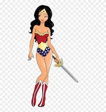 I was on a platform in the middle of the room; Wonder Woman By Indy Lytle Simple Wonder Woman Drawing Free Transparent Png Clipart Images Download
