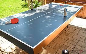 Now a table cloth for the. How To Make A Diy Folding Ping Pong Table Half The Cost Of Store Bought